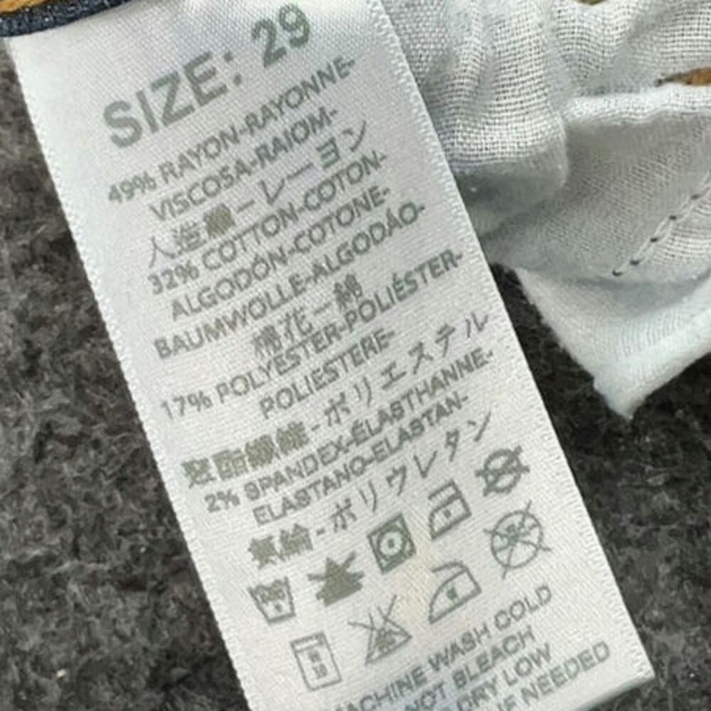 Free People Dark Blue Denim Retro 29 Flares - Picture 5 of 7